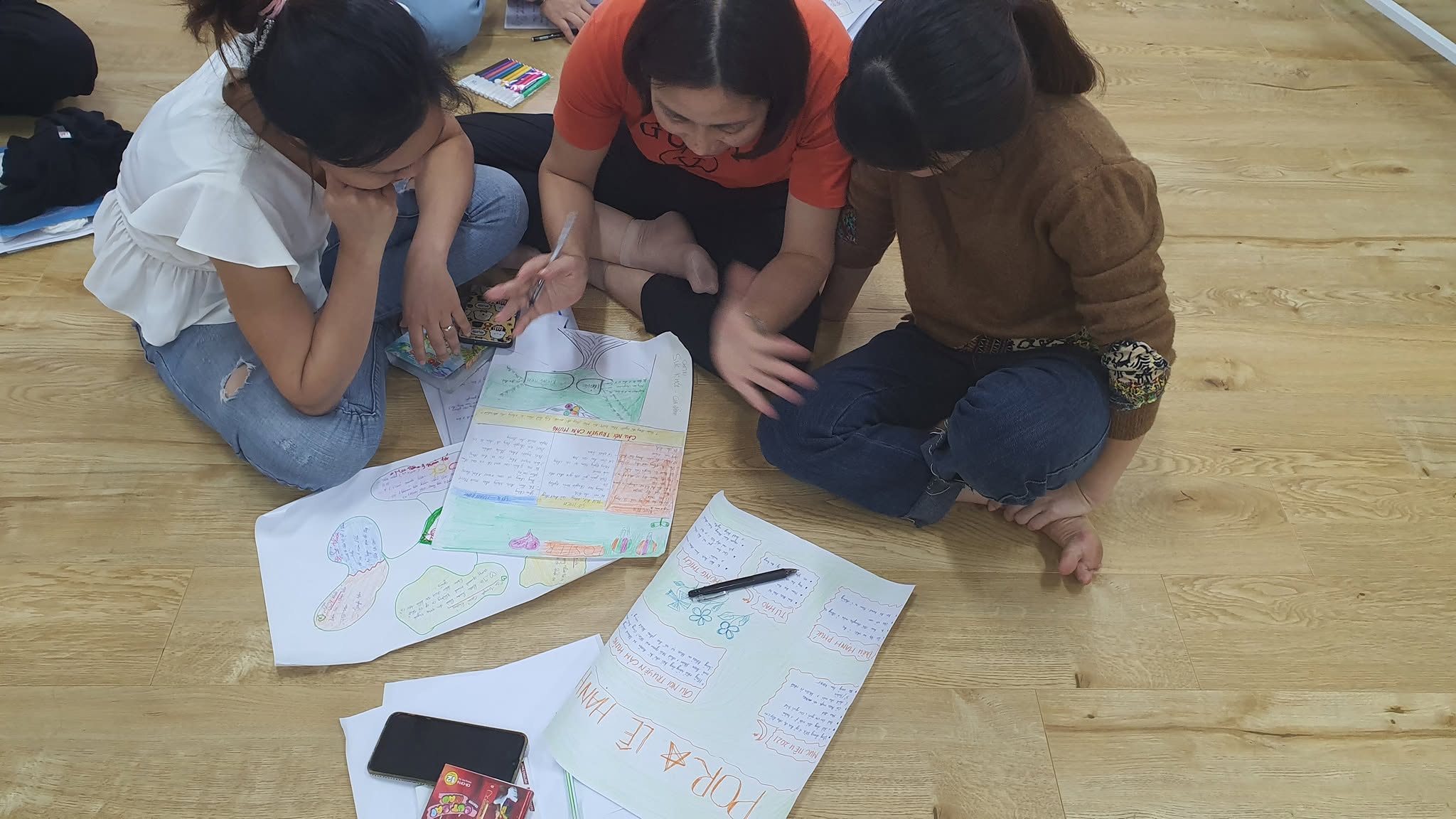 Lớp THCX – Hoạt động nhóm 1